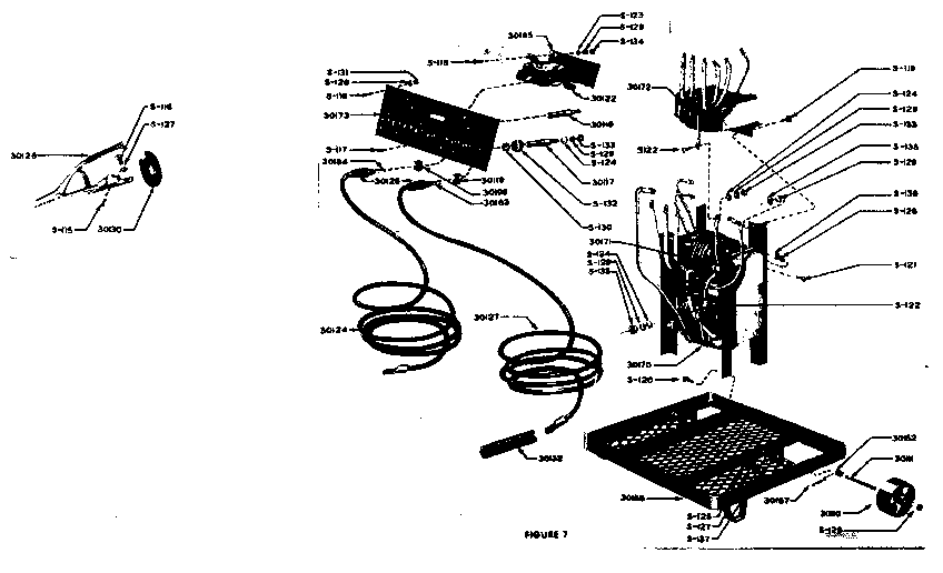 Unit Parts Diagram and Parts List for 1132018  Craftsman Welder