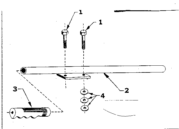 Handle Diagram and Parts List for 58056030  Craftsman Engine