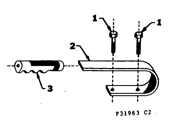 Handle Diagram and Parts List for 58031963  Craftsman Engine