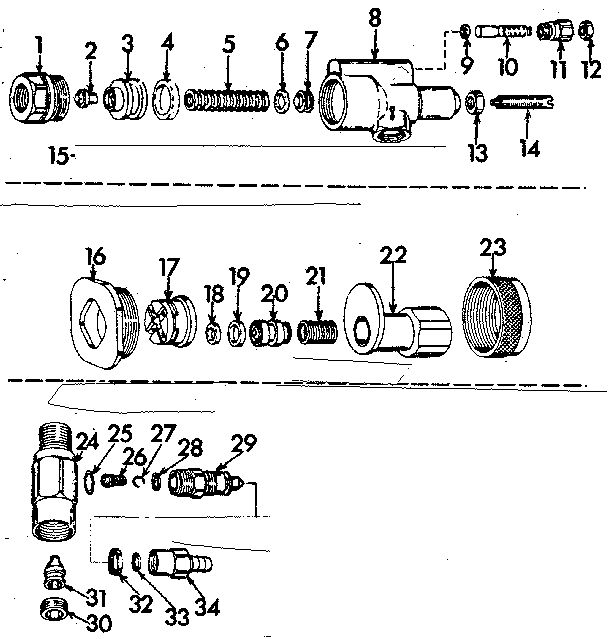 Adapters Diagram and Parts List for 471446090  Craftsman Pressure Washer