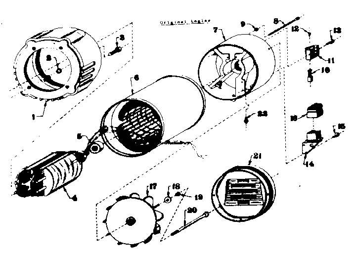 Stator Assembly Diagram and Parts List for 58031896  Craftsman Engine