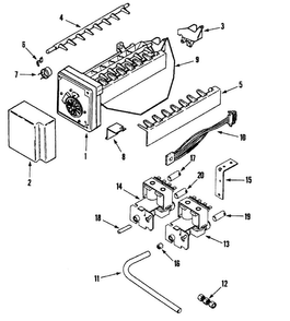 Part Location Diagram of DA81-08416A Samsung SVC TUBING VALVE TO COIL