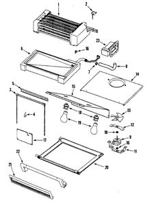 Evaporator Diagram and Parts List for EF48BNDBSS  Dacor Refrigerator