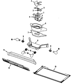 Part Location Diagram of DA81-09632A Samsung SVC-BULB LIGHT;102690,IF36BNDFSF