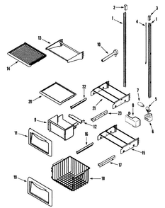 Part Location Diagram of DA81-09633A Samsung SVC BULB LIGHT