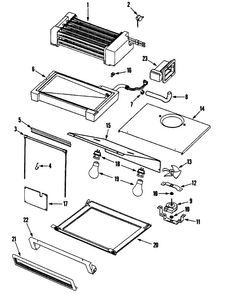 Part Location Diagram of DA81-09450A Samsung SVC DIFFUSER AIR