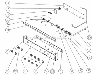 Part Location Diagram of DE81-04177A Samsung Service Regulator Assembly