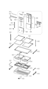 Part Location Diagram of 30114-0020606-00 Daewoo Cover m/flow