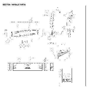 Part Location Diagram of 60102-0004200 Daewoo Bag zipper