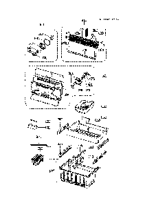 Part Location Diagram of 30111-0055700-03 Daewoo Refrigerator freezer basket