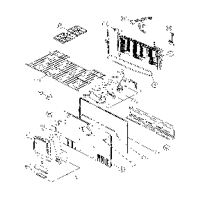 Part Location Diagram of 60170-0012200 Daewoo Evaporator sas