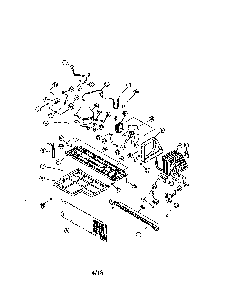 Part Location Diagram of 3015914420 Daewoo Refrigerator condenser fan motor