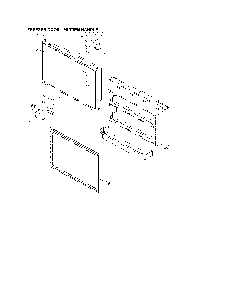 Part Location Diagram of 3011492430 Daewoo Refrigerator Freezer Door Hinge Cover (Gray) 3011492430