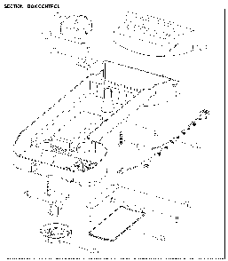 Part Location Diagram of 30105-0037400 Daewoo Refrigerator Control Box 30105-0037400
