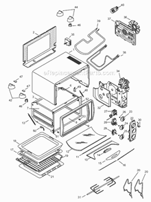 Part Location Diagram of 5211810491 DeLonghi Timer China Se-120 120m K 16a2