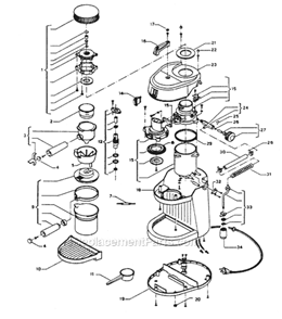 Part Location Diagram of 7313286099 DeLonghi Assembly Safety Cap Black Ec5/