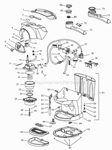 Part Location Diagram of 5332131300 DeLonghi Connection H2O