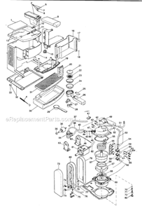 Part Location Diagram of 5532126400 DeLonghi Bottom