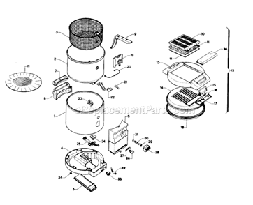 Part Location Diagram of 533135 DeLonghi Black Oring-outer Lower Froth