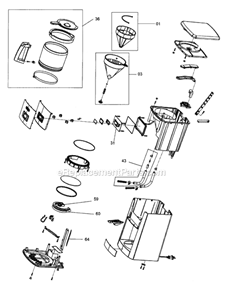 Page A Diagram and Parts List for DC312TTC  DeLonghi Coffee Maker