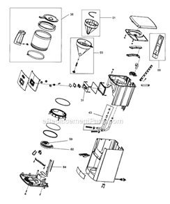 Page A Diagram and Parts List for DC412TTC  DeLonghi Coffee Maker