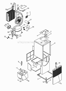Part Location Diagram of 602214 DeLonghi Castor Pin