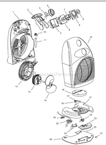 Part Location Diagram of 5314014100 DeLonghi Support