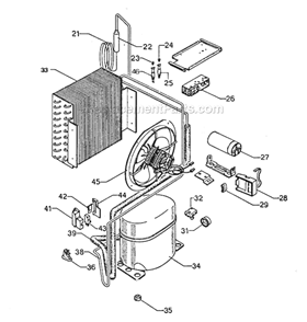 Part Location Diagram of 511551 DeLonghi Microswitch