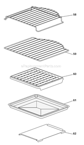 Page B Diagram and Parts List for DO1279  DeLonghi Toaster Oven