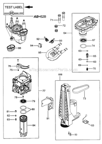 Page D Diagram and Parts List for EAM4500  DeLonghi Coffee Maker