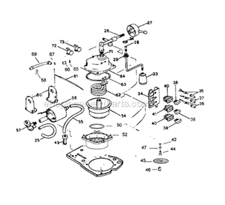 Page B Diagram and Parts List for EC610  DeLonghi Coffee Maker