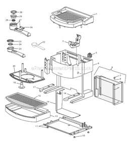 Part Location Diagram of 5332160000 DeLonghi Cover