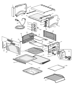 Part Location Diagram of 6118104000 DeLonghi Wire Rack - High Grid