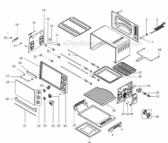 Part Location Diagram of GL1028 DeLonghi Fuse