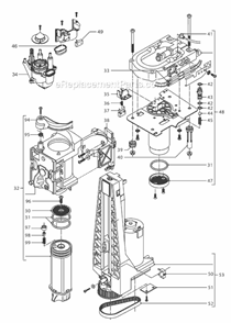 Part Location Diagram of 7313213931 DeLonghi Generator Assembly