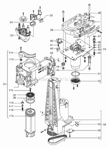 Page C Diagram and Parts List for ESAM4500  DeLonghi Coffee Maker