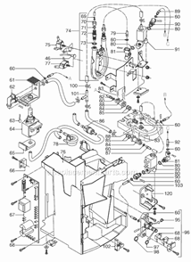 Page D Diagram and Parts List for ESAM4500  DeLonghi Coffee Maker