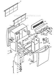 Part Location Diagram of 521559 DeLonghi Timer
