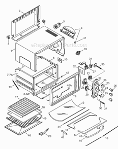 Part Location Diagram of 690515 DeLonghi Access Panel