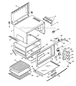 Part Location Diagram of 573838 DeLonghi Instruction Book