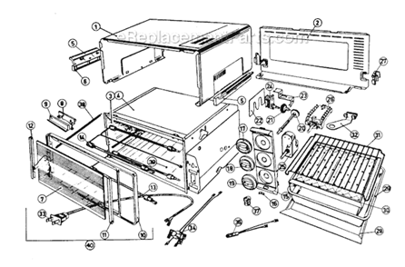 Part Location Diagram of 531663 DeLonghi Gear For Thermostat