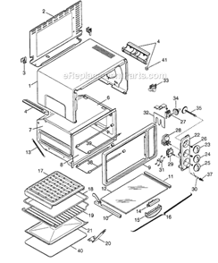 Part Location Diagram of 573529 DeLonghi Instruction Book