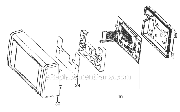 Page B Diagram and Parts List for ESAM6700  DeLonghi Coffee Maker