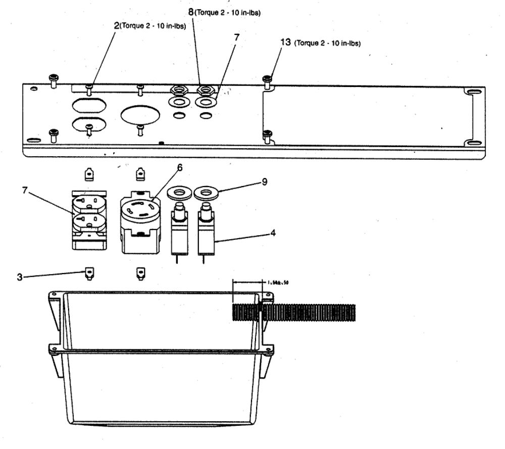 Control Panel Diagram and Parts List for GT5250-WK-2  DeVilbiss Generator