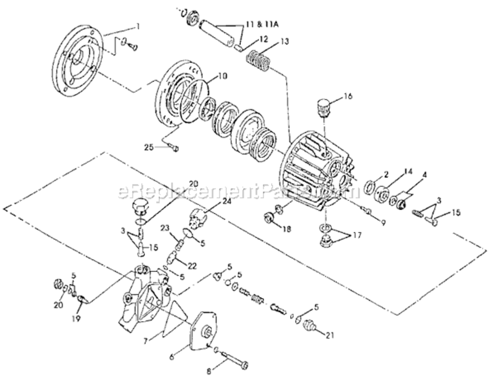 Page A Diagram and Parts List for 2530CWB Type 0 DeVilbiss Pressure Washer