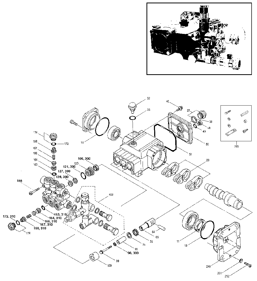 Exploded Diagram C Diagram and Parts List for PCH3600GRC Type 0 DeVilbiss Pressure Washer