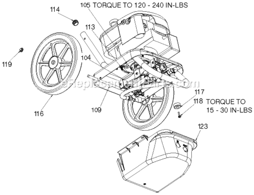 Page A Diagram and Parts List for 919-76906 Type 0 DeVilbiss Pressure Washer