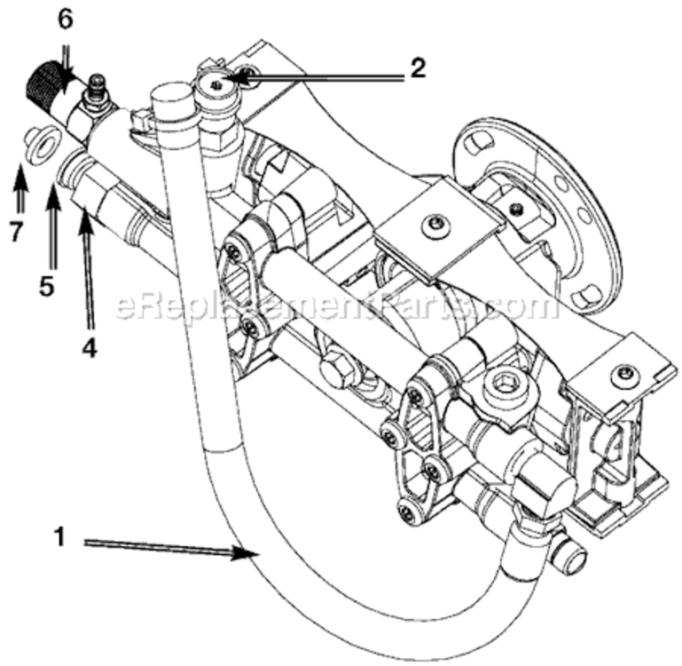 Page C Diagram and Parts List for 919-76906 Type 0 DeVilbiss Pressure Washer