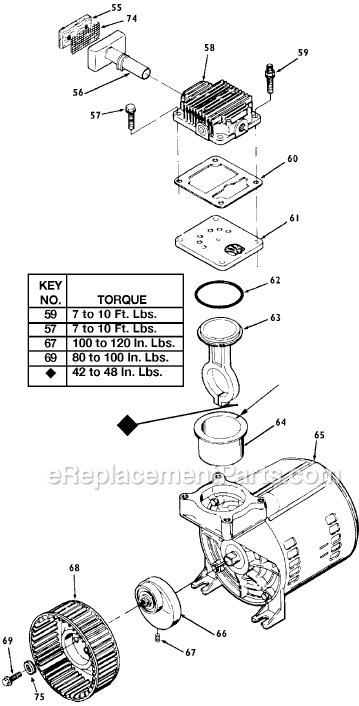 Page B Diagram and Parts List for AF320 Type 0 DeVilbiss Compressor