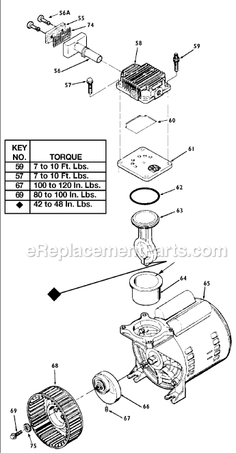 Page B Diagram and Parts List for AF320 Type 1 DeVilbiss Compressor